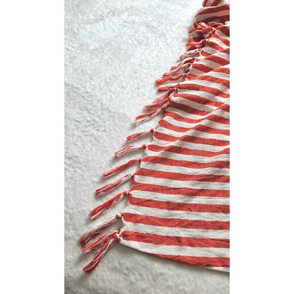 JBQ JUST BEE QUEEN Tulum chili striped goop resort midi dress nwt $635 m US-6 - Picture 9 of 16